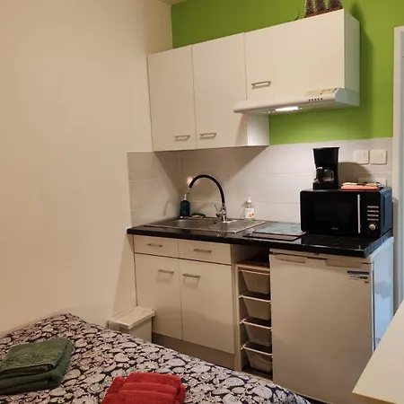'tropique' Studette Proche Tram Porte Jeune Apartment *
