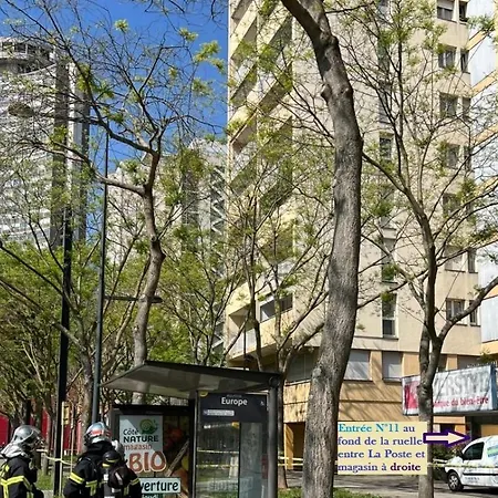 Apartment 'tropique' Studette Proche Tram Porte Jeune *