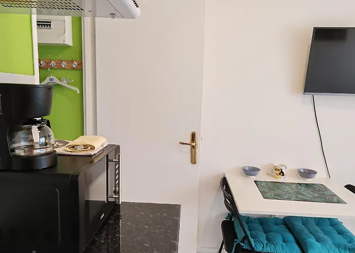 'tropique' Studette Proche Tram Porte Jeune Apartment *